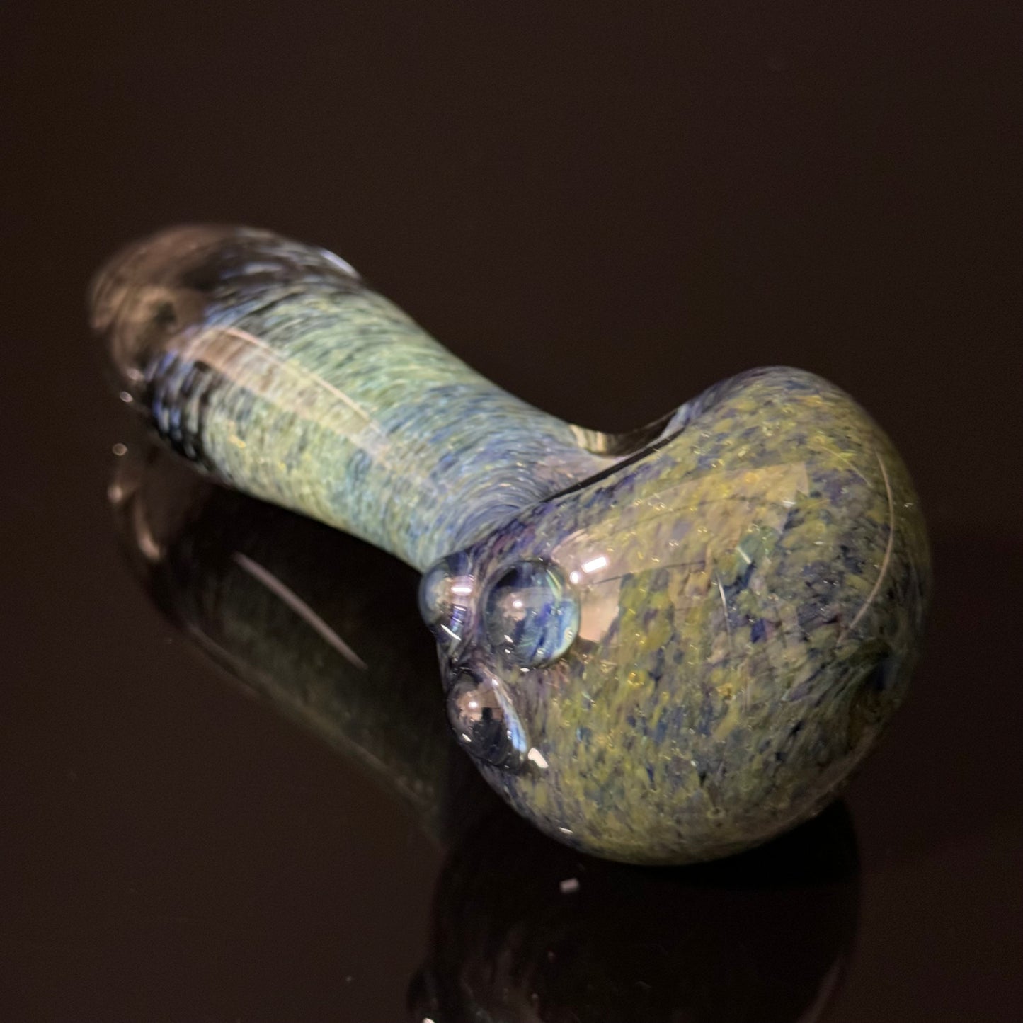 Multicolor Inside Out Glass Pipe Heady Pipe Hand Blown Extra Thick