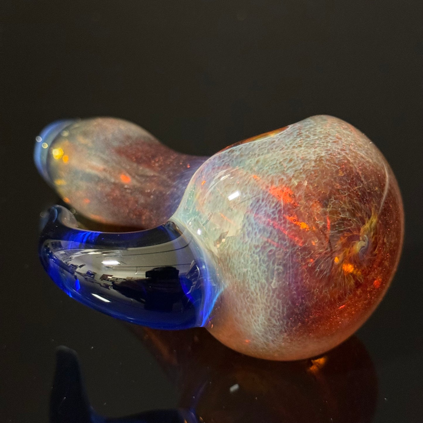 Color Changing Multicolor Inside Out Glass Pipe Heady Pipe Hand Blown Extra Thick