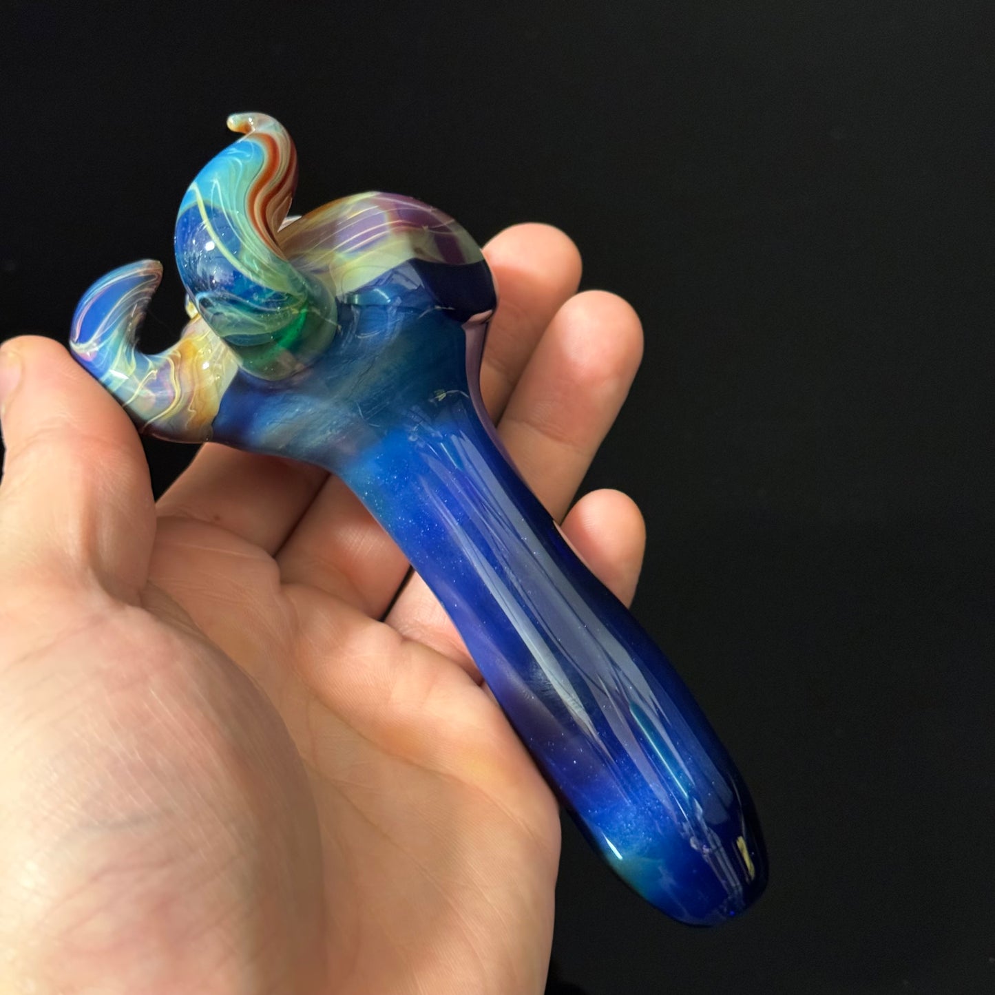 Eyeball Monster Glass Heady Pipe Hand Blown