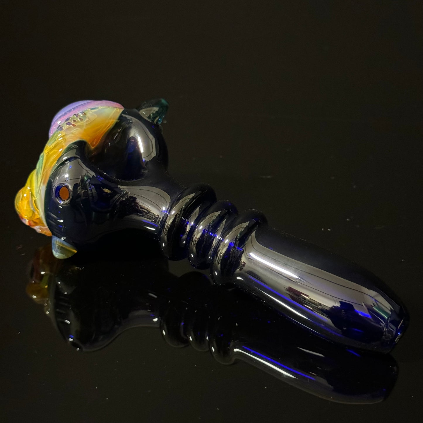 Eyeball Monster Glass Heady Pipe Hand Blown