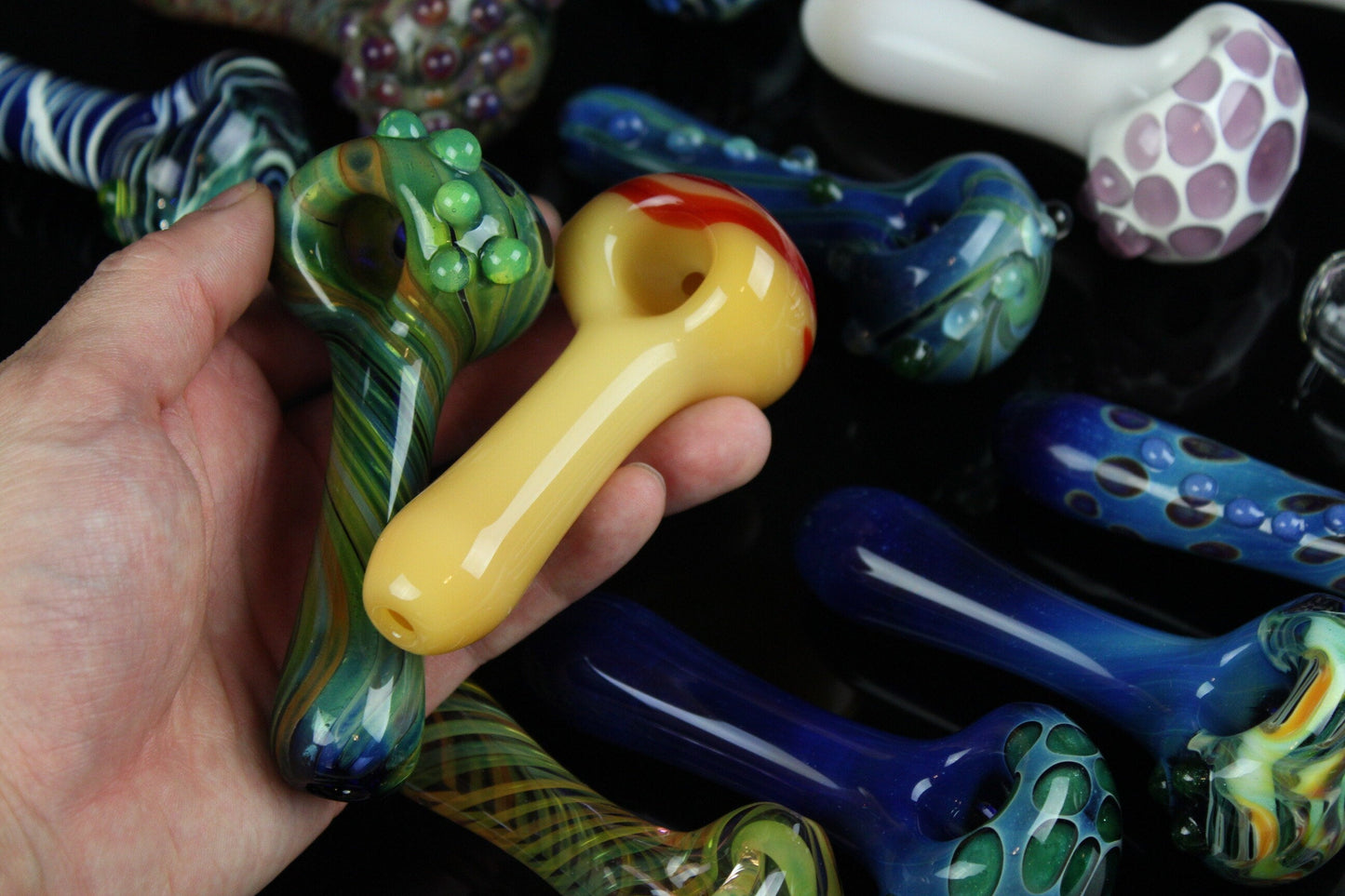 $100 Mystery Box Glass Pipe - Glass Smoking Pipe - Surprise Pipe - Glass Spoon Pipe - Glass Bowl for Smoking - Smoking Bowl