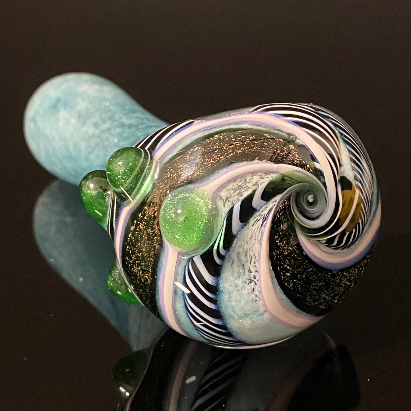 Memorial Cremation Glass Dichro Pipe