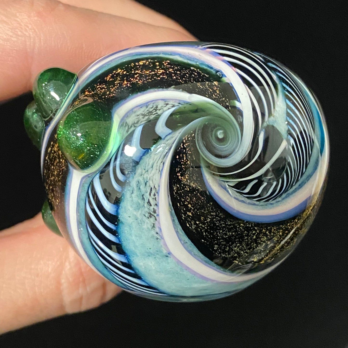 Memorial Cremation Glass Dichro Pipe