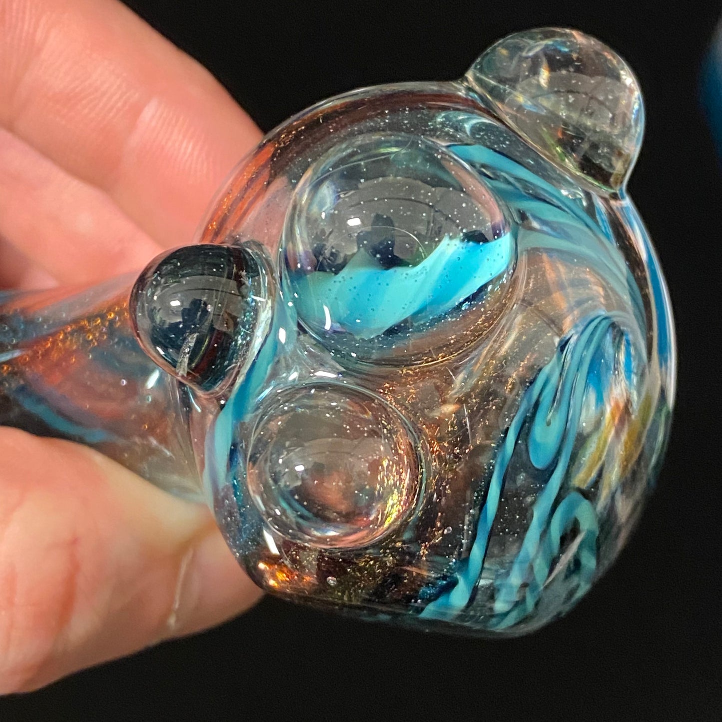 Memorial Cremation Glass Dichro Pipe