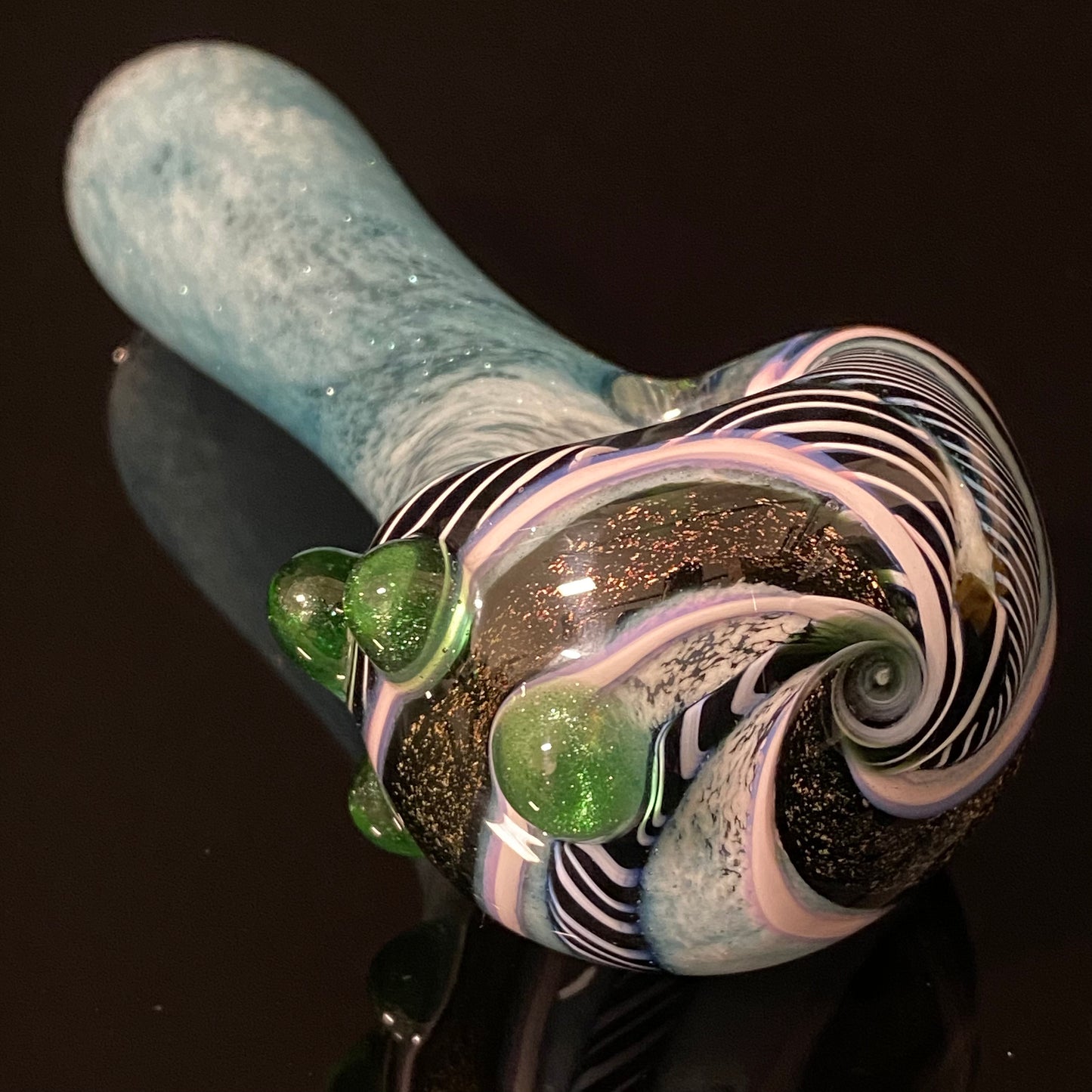 Memorial Cremation Glass Dichro Pipe