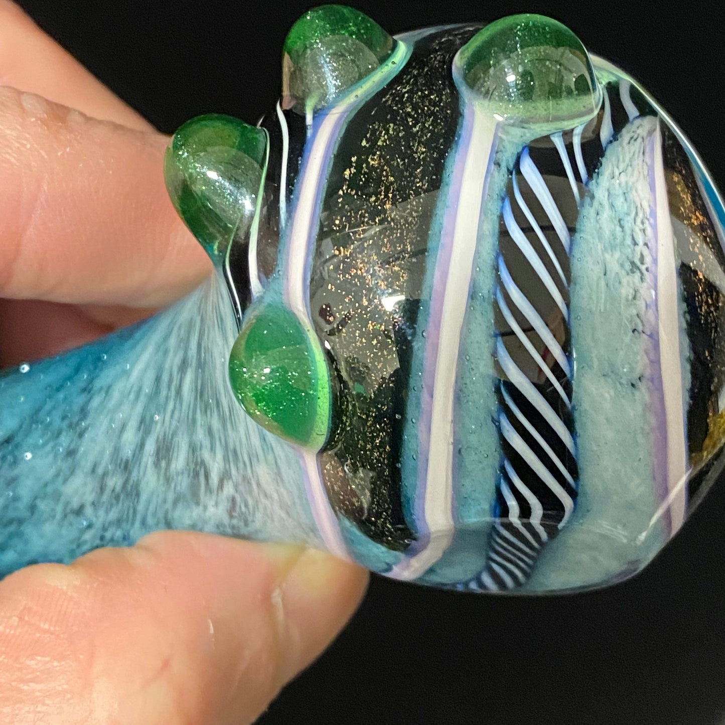 Memorial Cremation Glass Dichro Pipe