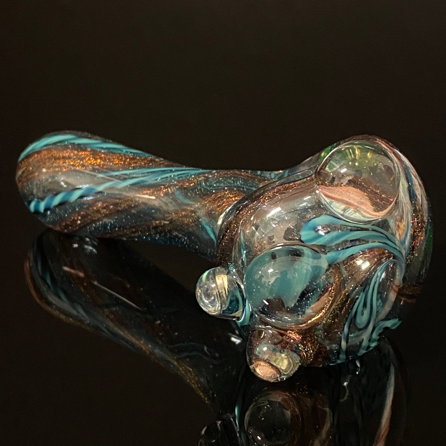 Memorial Cremation Glass Dichro Pipe