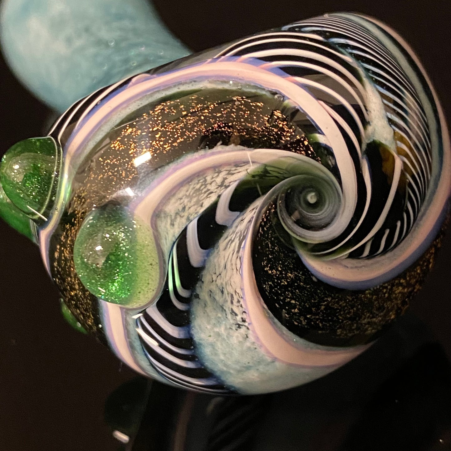 Memorial Cremation Glass Dichro Pipe