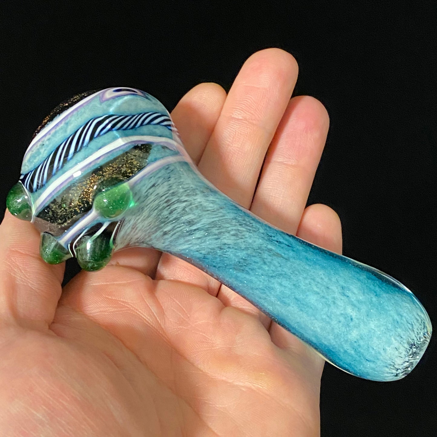 Memorial Cremation Glass Dichro Pipe