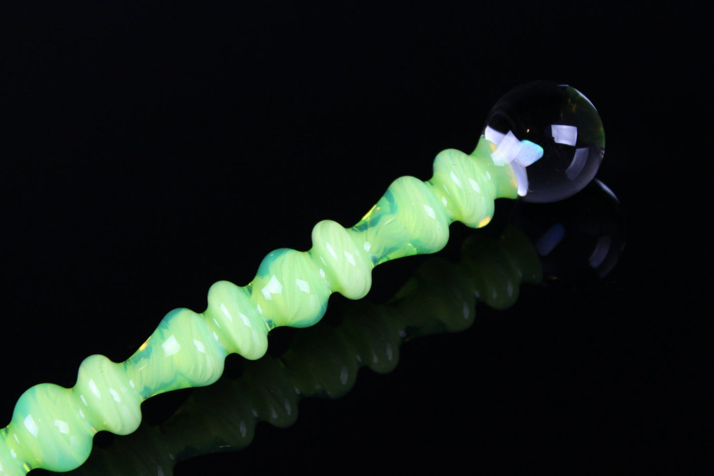 Full Slyme Opal Art Glass Perfume Dauber