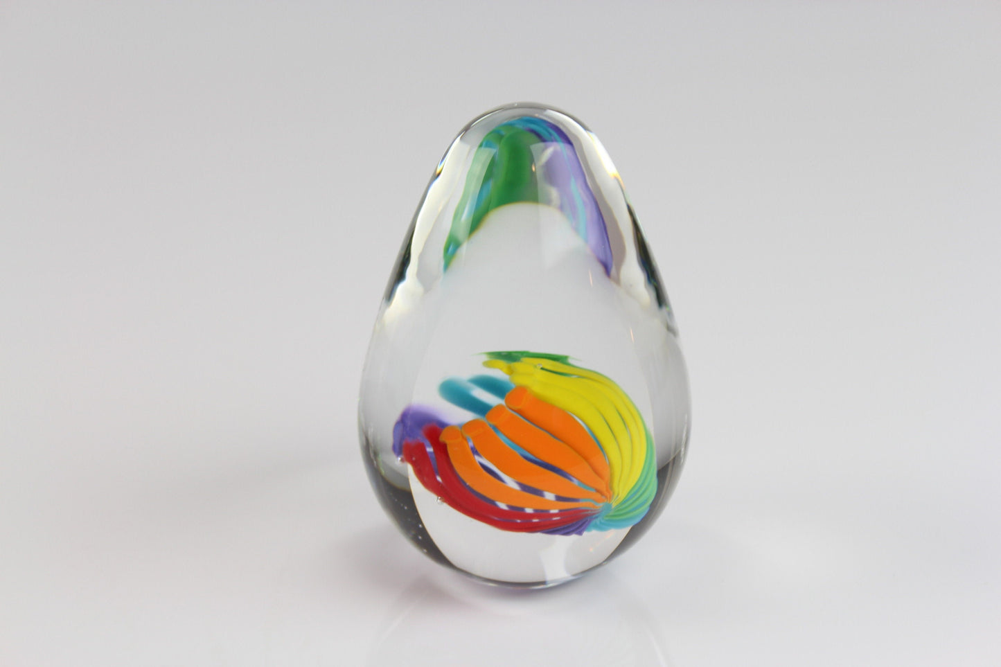 Dichro Glass Paperweight Hand Made