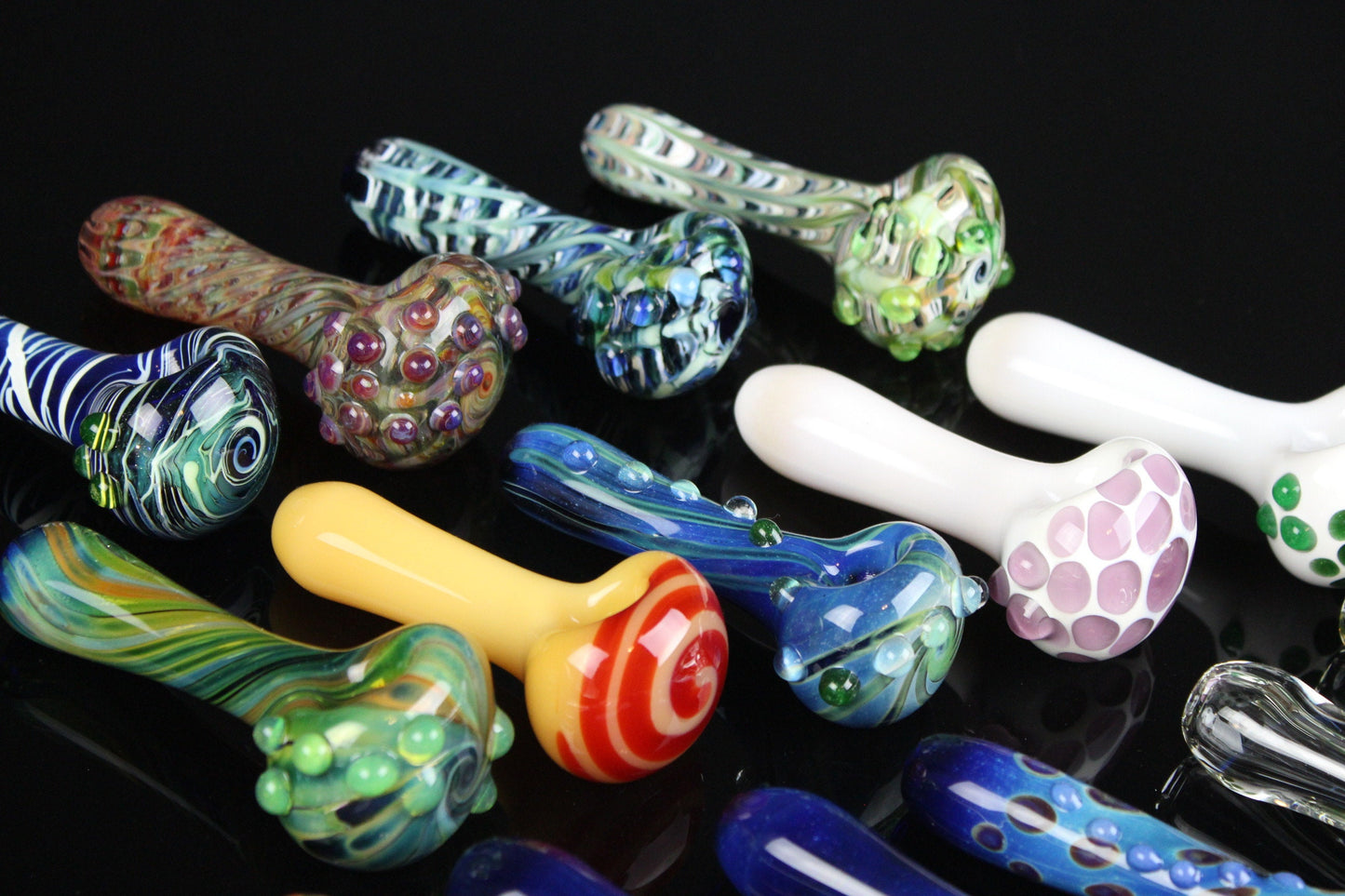 Mystery Box Glass Pipe - Glass Smoking Pipe - Surprise Pipe - Glass Spoon Pipe - Glass Bowl for Smoking - Smoking Bowl