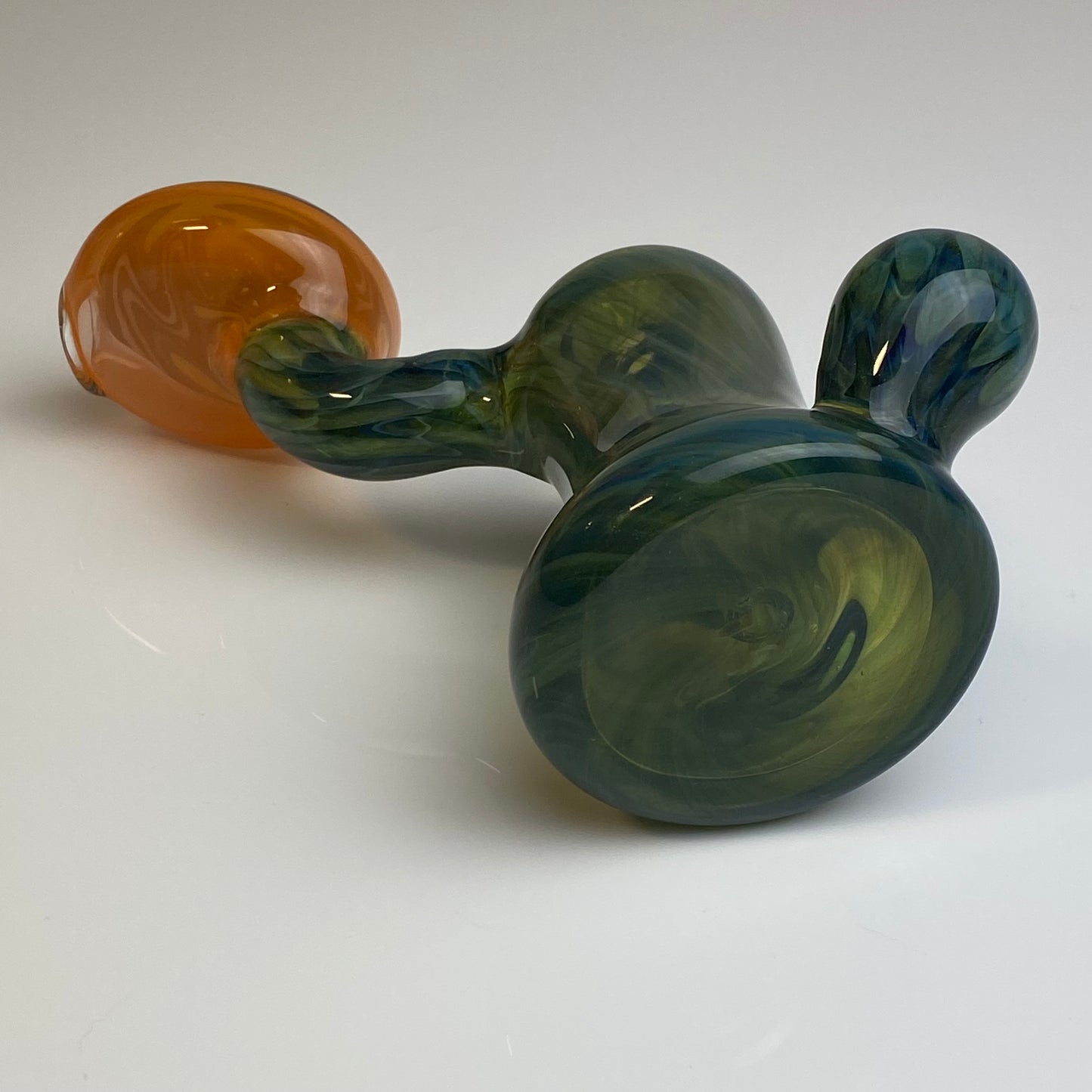 Yellow Fumed Switchback Bubbler